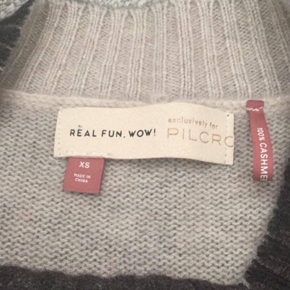 NWT Anthropology Cashmere Topper Vest - Picture 5 of 8